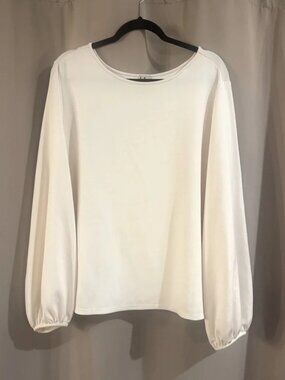 Worthington Long Sleeve White Women's Top
